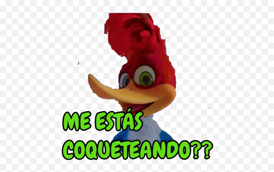 Pajaro Loco Stickers For Whatsapp - Sticker Del Pajaro Loco Emoji,Emoji Loco