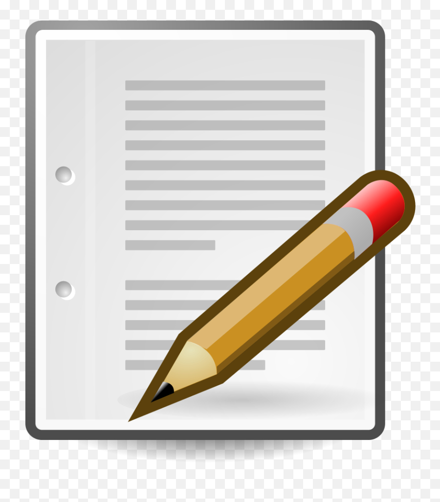 11 Basic Generic Document Icon Images - Internet Document Transparent Paper And Pencil Clipart Emoji,Free Emoji Svg Files