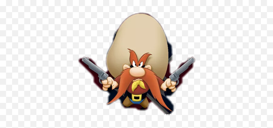 Yosemite Sam Cartoon Sticker By Patricia Matthews - Fictional Character Emoji,Yosemite Emoji