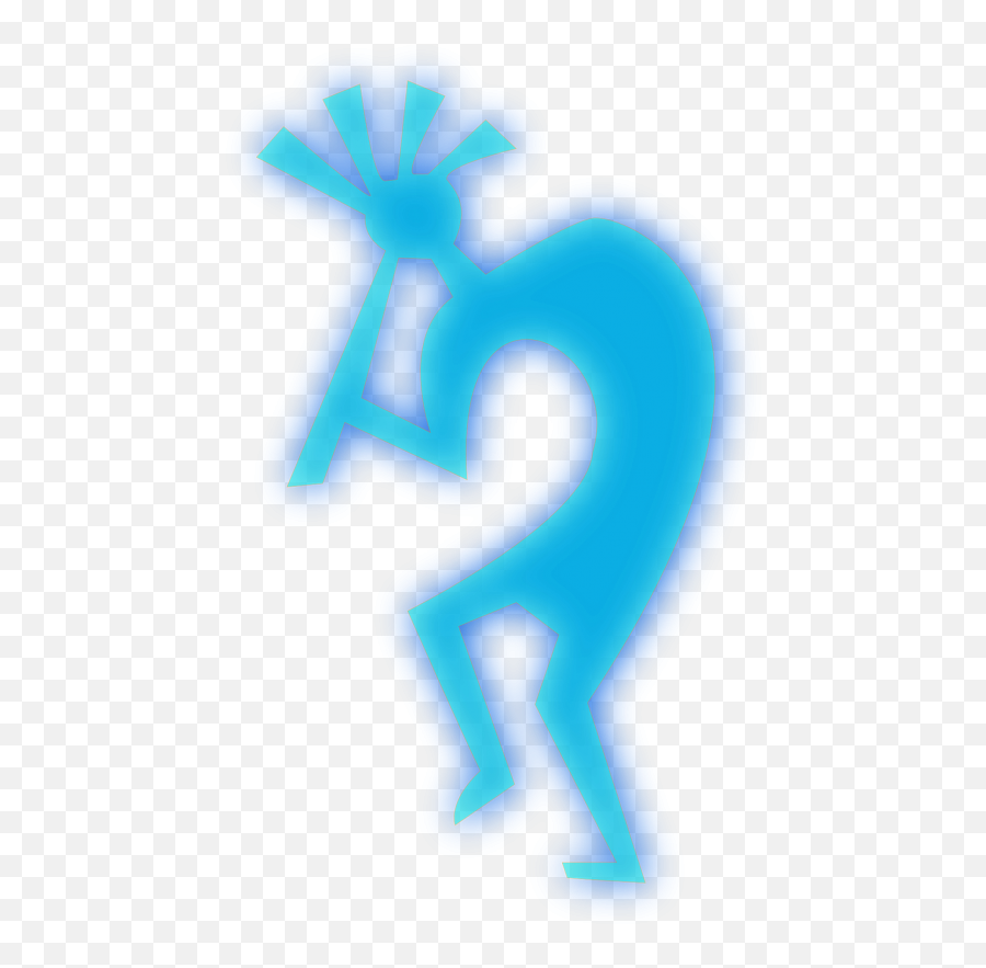 Kokopelli Faces Expressions Emotions Public Domain Image - Hopi Art Emoji,Native American Emoticons