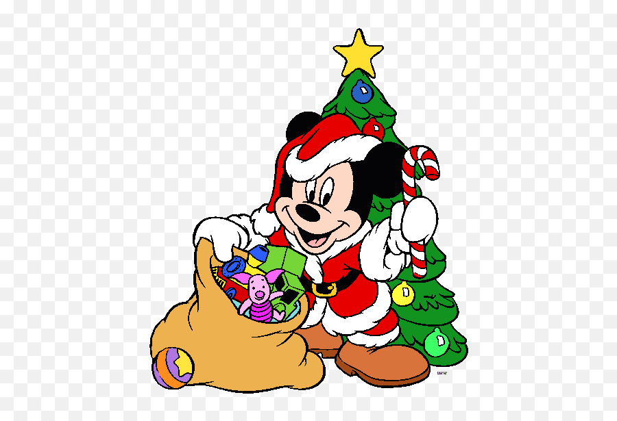 Laurie Furnell Christmas Swag - Mickey Mouse Christmas Free Clip Art Emoji,Emoji Movie Jacksfilms