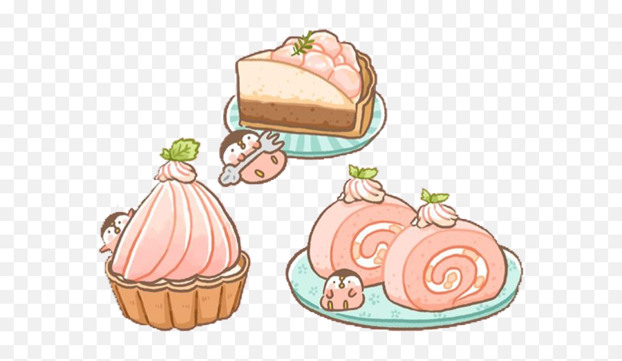 Imaginstation Sticker - Baking Cup Emoji,Peach Emoji Cake