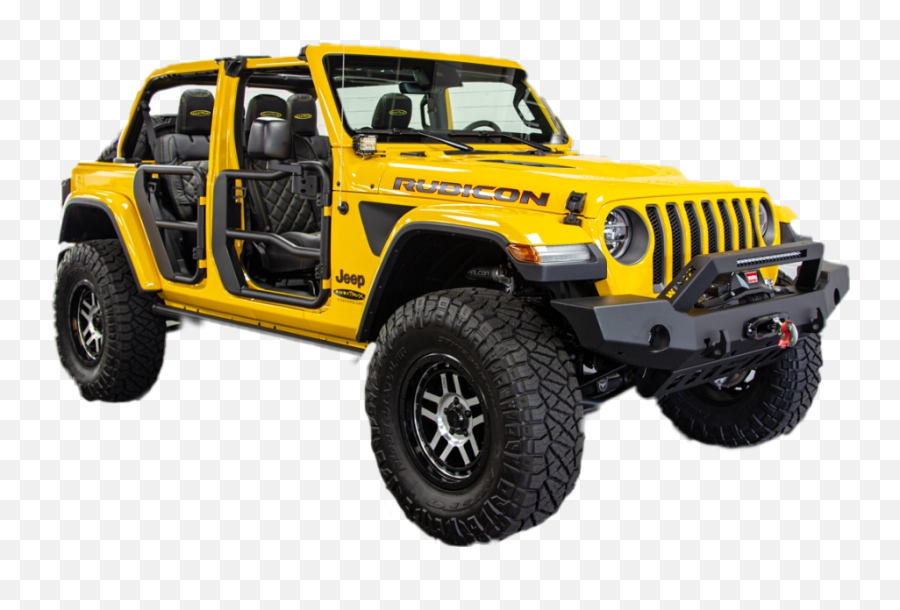 Yellow Jeep Sticker - Jeep Wrangler Emoji,Jeep Wrangler Emoji