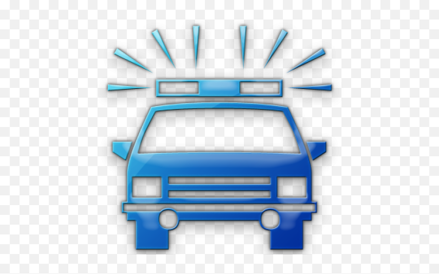 Cop Clipart Police Siren - Police Car Clipart Gif Emoji,Police Car Emoji