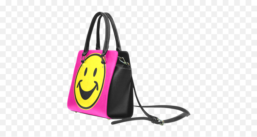 Funny Yellow Smiley For Happy People Classic Shoulder Handbag Model 1653 Id D377200 - Handbag Emoji,Shoulder Emoticon