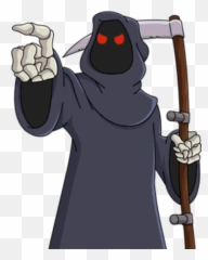 Grim Reaper - Grim Reaper Simpsons Emoji,Grim Reaper Emoji