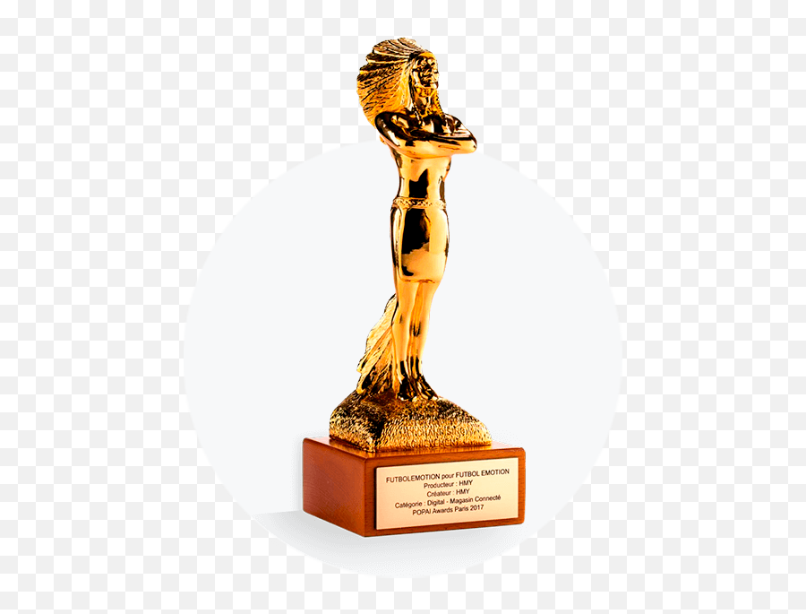 Fútbol Emotion Awards - Trophy Emoji,Sculpture Emotion