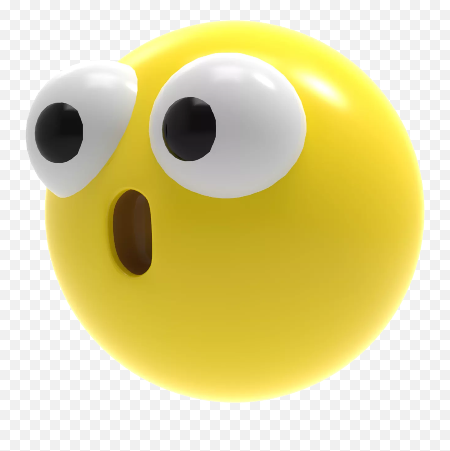 The Most Edited - Shock Big Eye Emoji,7u7 Emoticon