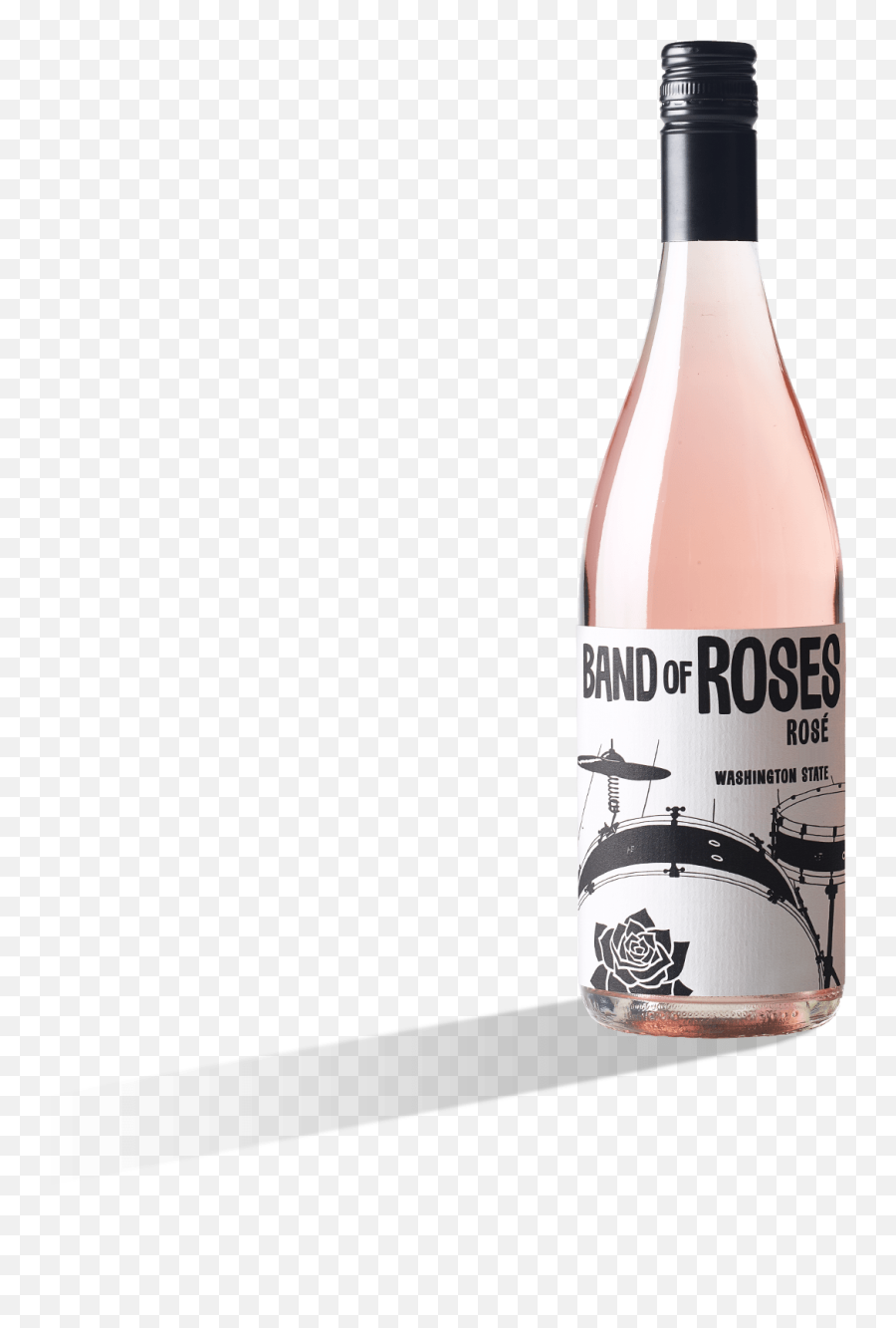 Wine Winebottle Rosé Blush Sticker By Probably - Charles Smith Wines Band Of Roses Emoji,Wine Bottle Emoji