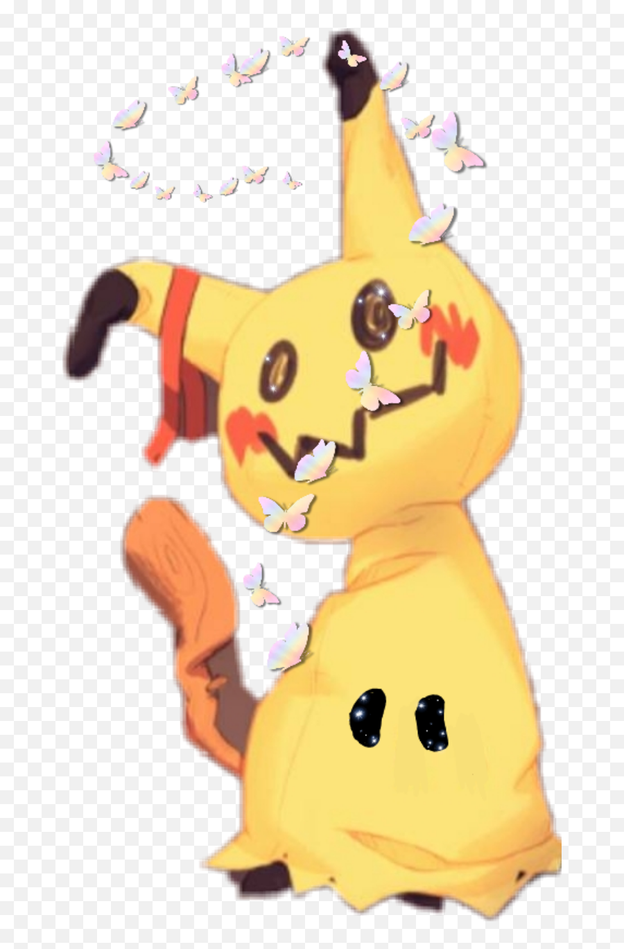 Mimikyu Sticker - Fictional Character Emoji,Mimikyu Emoji