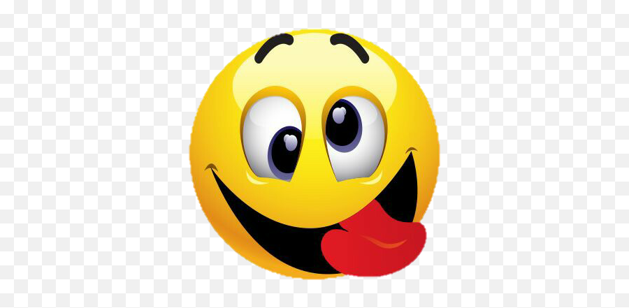 Smiley Sticker By Momo - Smiley Face Tongue Sticking Out Emoji,Momo Emoji