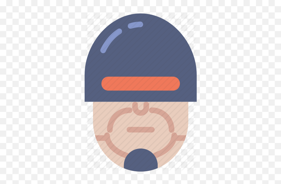 Cinema Cop Film Justice Movie Robocop Icon - Download On Iconfinder Language Emoji,Why Did Robocop Have No Emotion