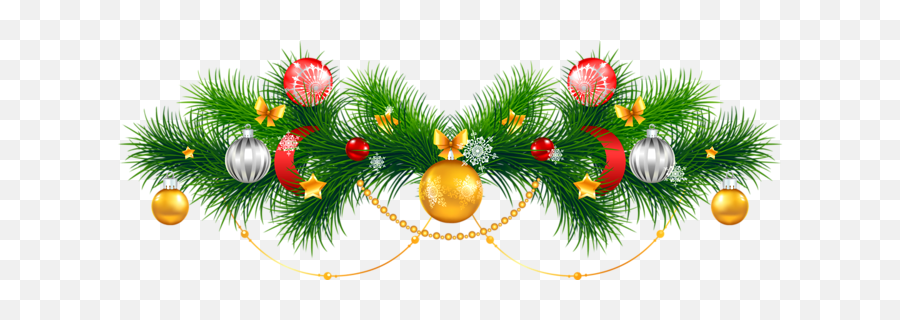 Enfeite De Natal Png Png Image - Guirlande Noel Png Transparent Emoji,Emoticons De Natal