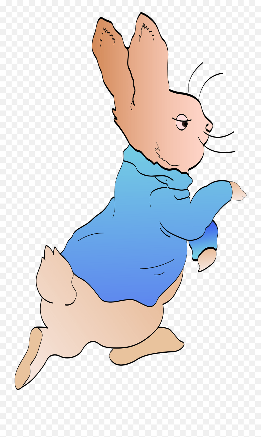 Peter Rabbit Clipart Free Download Transparent Png Creazilla - Peter Rabbit Clpart Emoji,Peter Pan Emojis