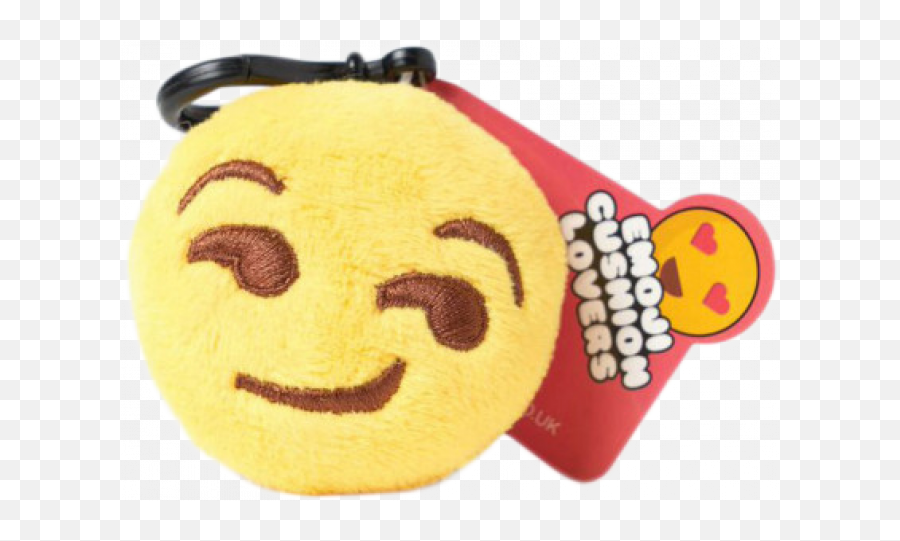 Emoji Keyring - Happy,Smirking Emoji