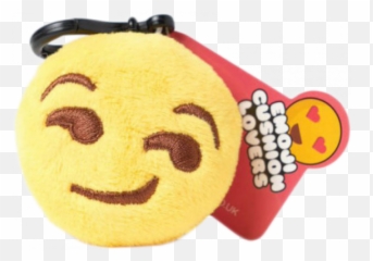 Emoji Keyring - Happy,Smirking Emoji