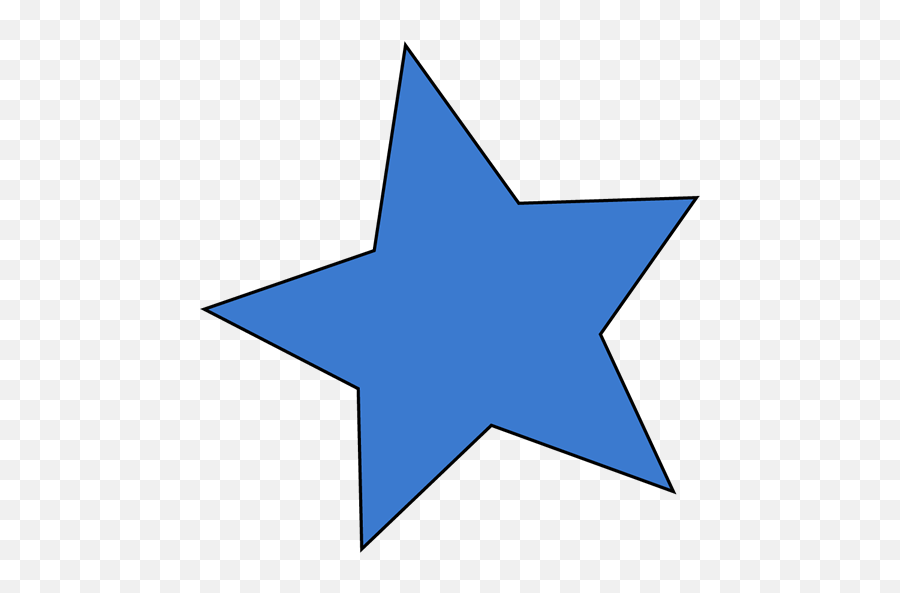 Shooting Stars Clipart 4 Image - Clip Art Blue Star Emoji,Dallas Cowboys Star Emoji