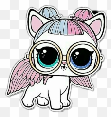 Lol Surprise Sticker By Imthequeen - Lol Unicorn Pet Png Emoji,Lol Surprise Emojis
