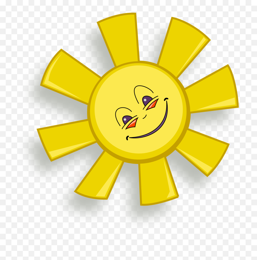Sun Smiley Face Clipart - Animated Gif Sun Png Emoji,Solar Dancer Smiley Face Emoticon