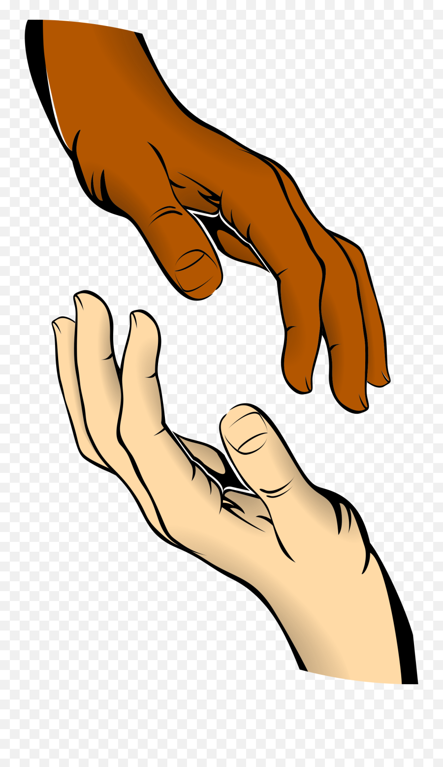 Inadequate Physical Touch Has Health - Hands Touching Clipart Emoji,Sheldon Cooper Lots Of Emotion