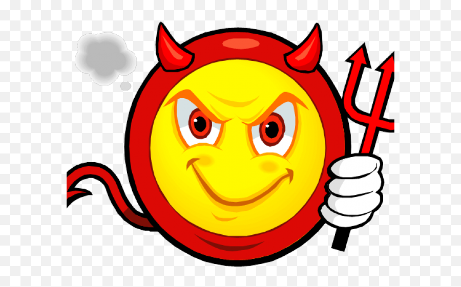 Download Hd Devil Transparent Png Image - Evil Clipart Transparent Emoji,Emoji Devil No Background