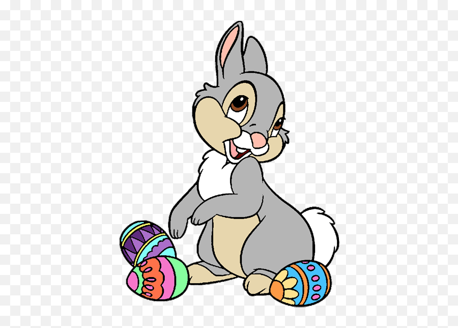 Easter Cartoons - Clipart Disney Easter Emoji,Thumper Disney Emojis