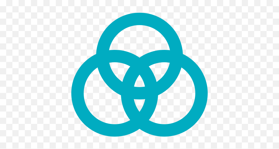 Unity Symbol Icon In Color Style - Trinity Borromean Rings Emoji,Emoji Symbol For Unity