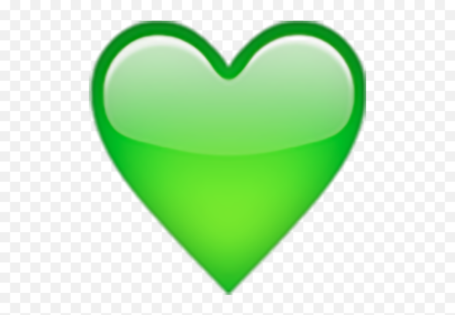 Heart Emoji Green Symbol Yellow - Heart Emoji Png Green,Yellow Heart Emoji