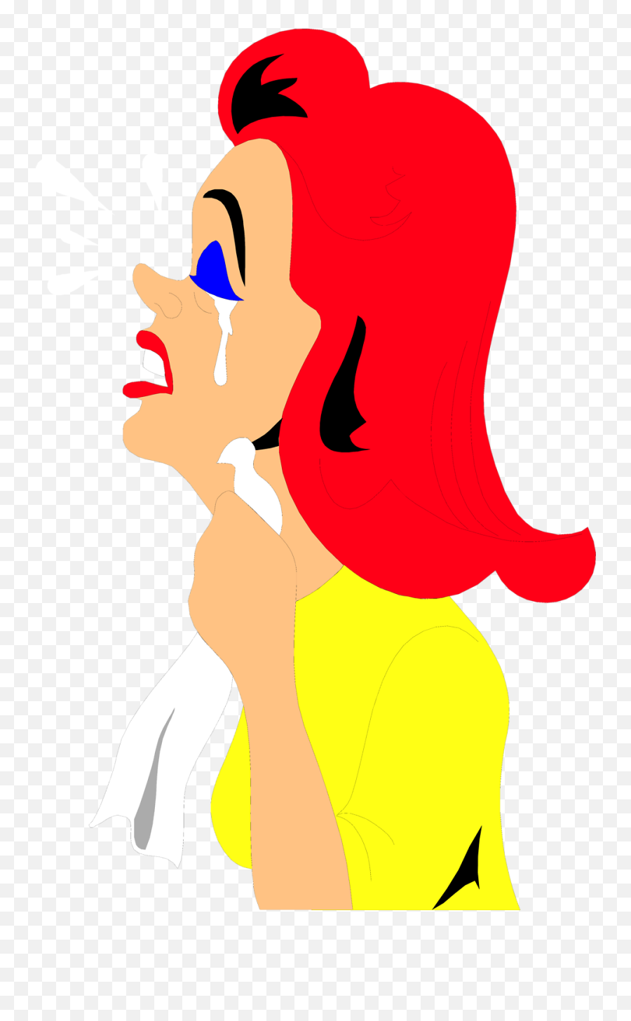 Download Crying - Transparent Crying Lady Png Emoji,Crying Jordan Emoji