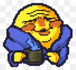 Big Comf - Fictional Character Emoji,Bundled Up Emoticon