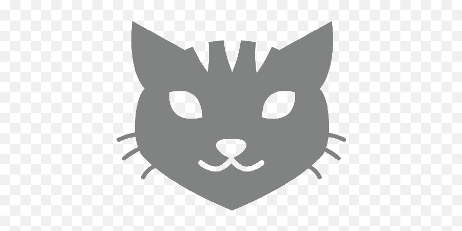 Download Hd Cat Vector Icon - Icon Transparent Png Image Cat Vector Icon Emoji,Cat Emojis Black Background