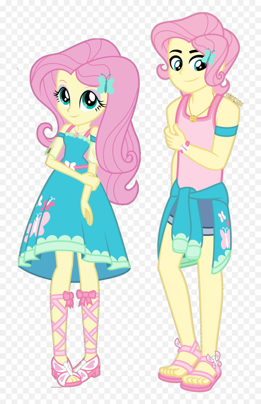 Cutie Mark - Fluttershy Equestria Girl Emoji,Watch 