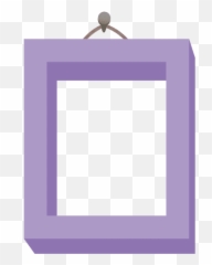 Cartoon Photo Frame Transparent Png - Aesthetic Purple Polaroid Frame Emoji,Emojis Frames Cartoon