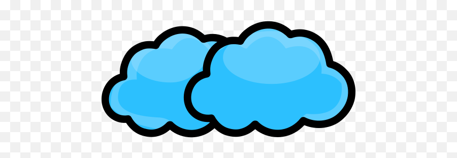 Cloud Clouds Cloudy Network Weather Free Icon Of Spring 2 Emoji,Weather Emoticons Mostly Cloudy