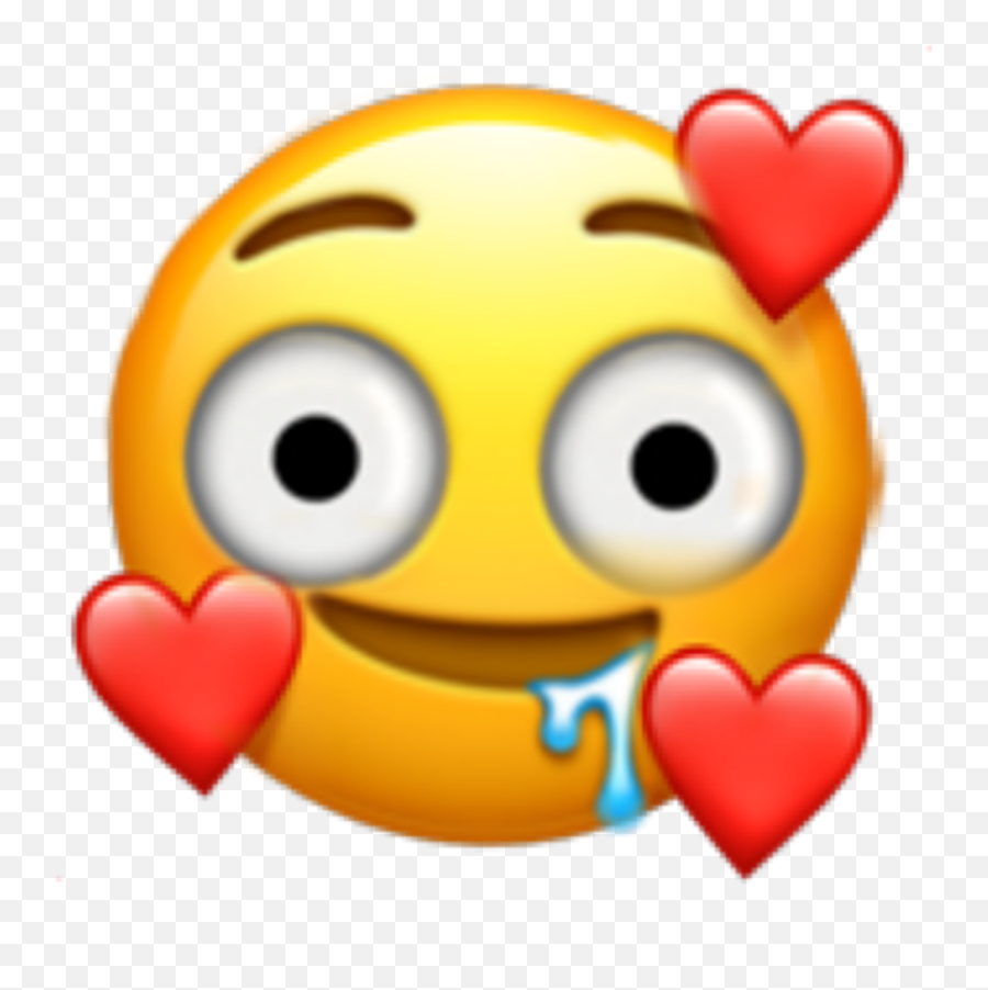Mixedemoji Heartemoji Chrush Sticker By Eva,Emoticon Trying