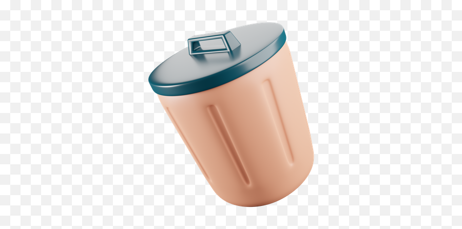 Dustbin 3d Illustrations Designs Images Vectors Hd Graphics Emoji,Trashcan Emoji