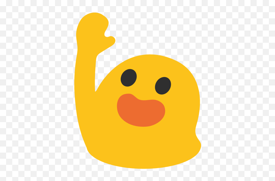 Laughing Emoji Transparent Png - Stickpng Android Hand Raised Emoji,Laugh Emoji
