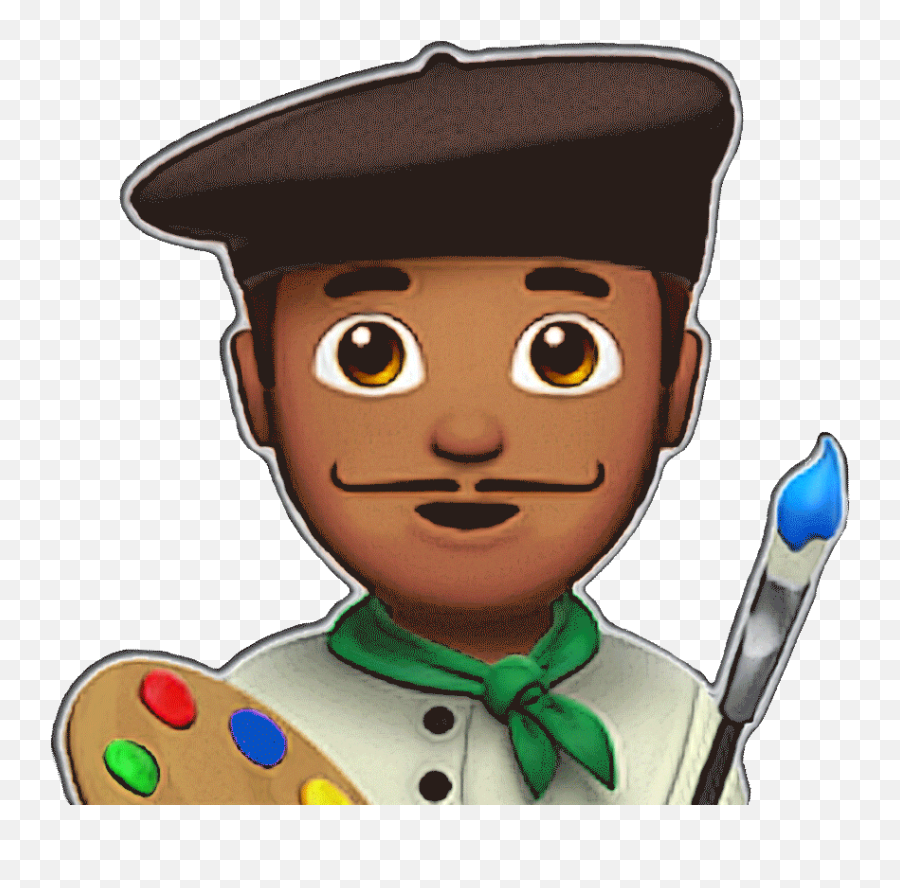 Kirksworkshop Emoji,Painter Emoji