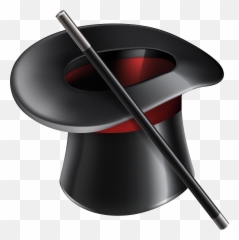 Magician Clipart Magical Magician Emoji,Magic Hat Emoji