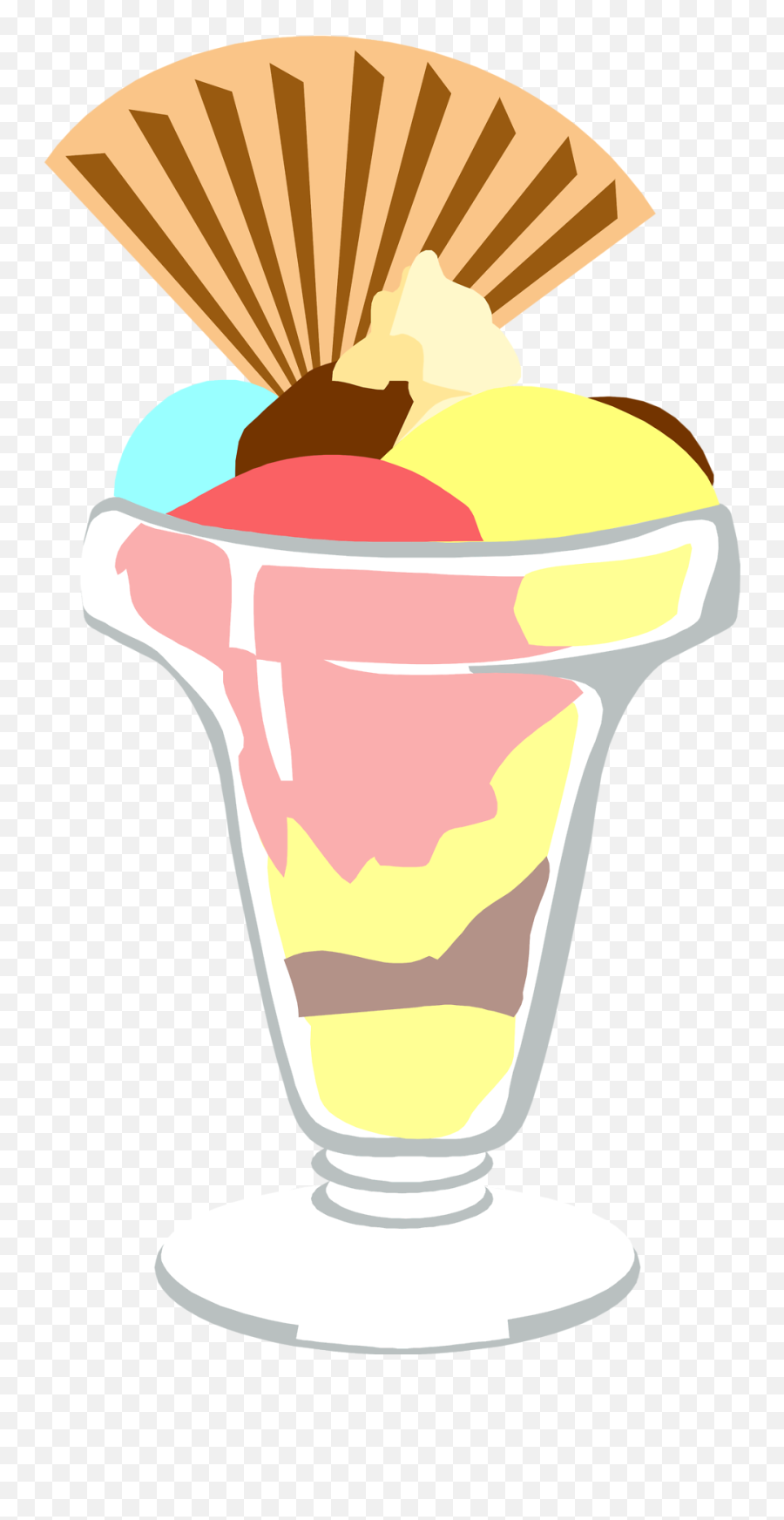 Free Ice Cream Transparent Background - Clip Art Transparent Ice Cream Scoops Cartoon Emoji,Ice Cream Sundae Emoji 2