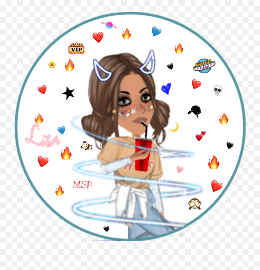 Bff Msp Vip Image - Fictional Character Emoji,Msp Emoji Codes