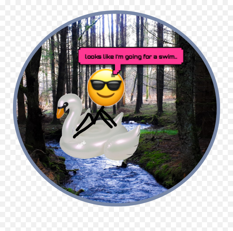 Swim Floaty Emoji Coolemoji Sticker - Sound Button,Emoji Floaties