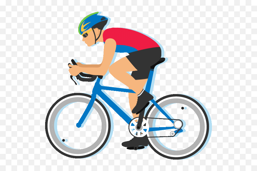 Cycling And Cognitive Performance - Riding A Bike Gif Transparent Emoji,Emotion Bicycle