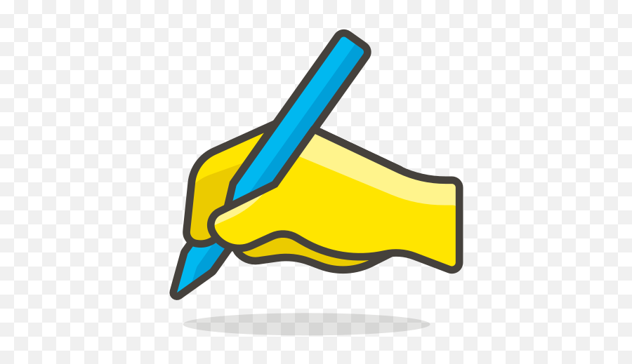 Writing Hand Free Icon Of 780 Free - Icon Emoji,Most Popular Emojis 201