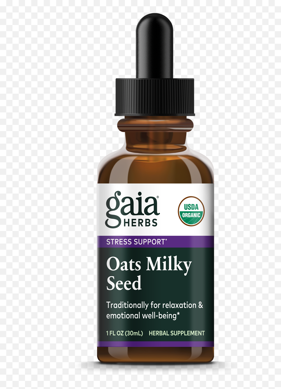 Oats Milky Seed Certified Organic - Sweet Wormwood 8 Oz By Gaia Herbs Emoji,Emotion Beauty Store Mayaguez