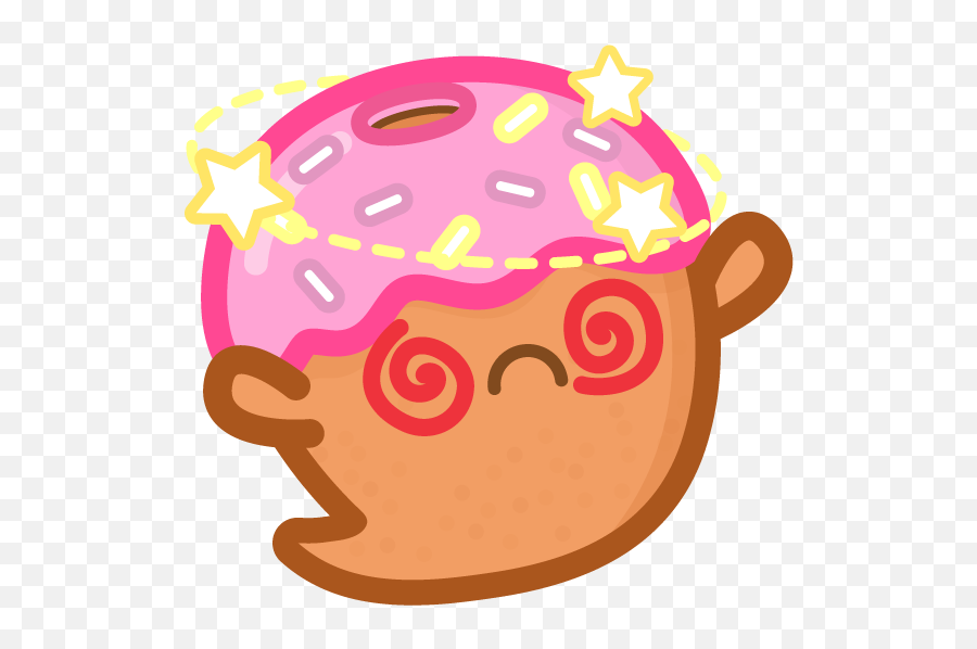 Donut Ghost By Pete Ellison - Happy Emoji,Apple Iphone Emoticon Zany