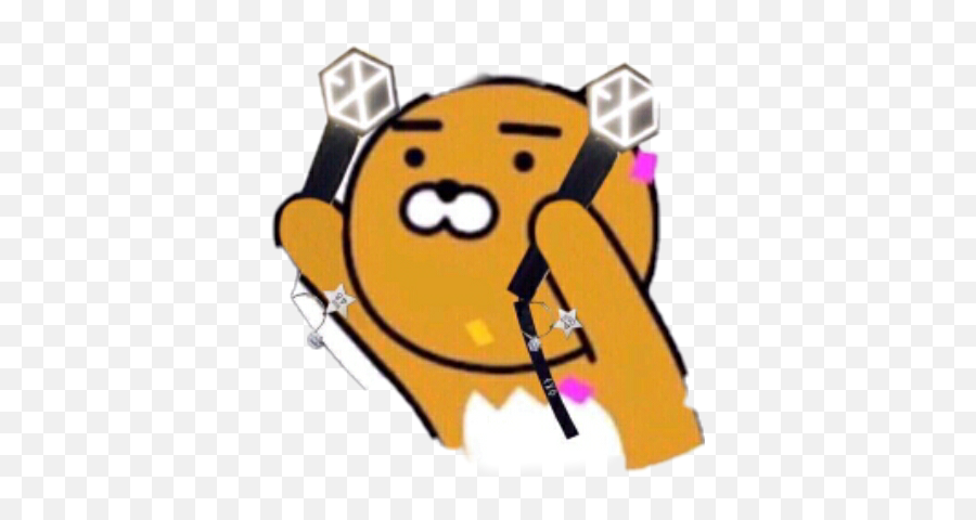 Exoexol Sticker - Exo Light Stick Cartoon Emoji,D.o Emoticon Exo