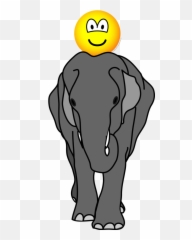 Emoticons - Elephant Emoticon Emoji,Elephant Emoji
