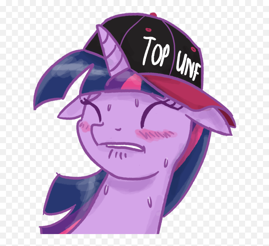 612789 - Artistkingkakapo Baseball Cap Blushing Eyes My Little Pony Dick Emoji,