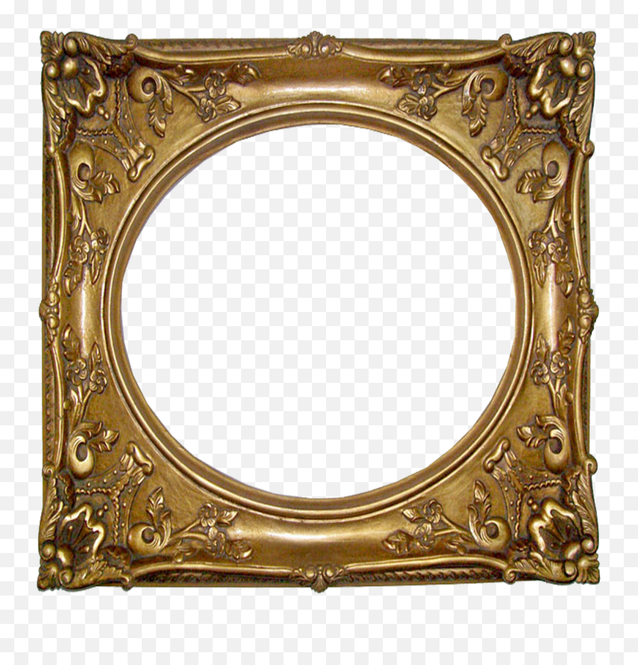 Vintage Gold Gilded Frames Free Printables - Transparent Frame Gilded Png Emoji,Emojis Printable Mad